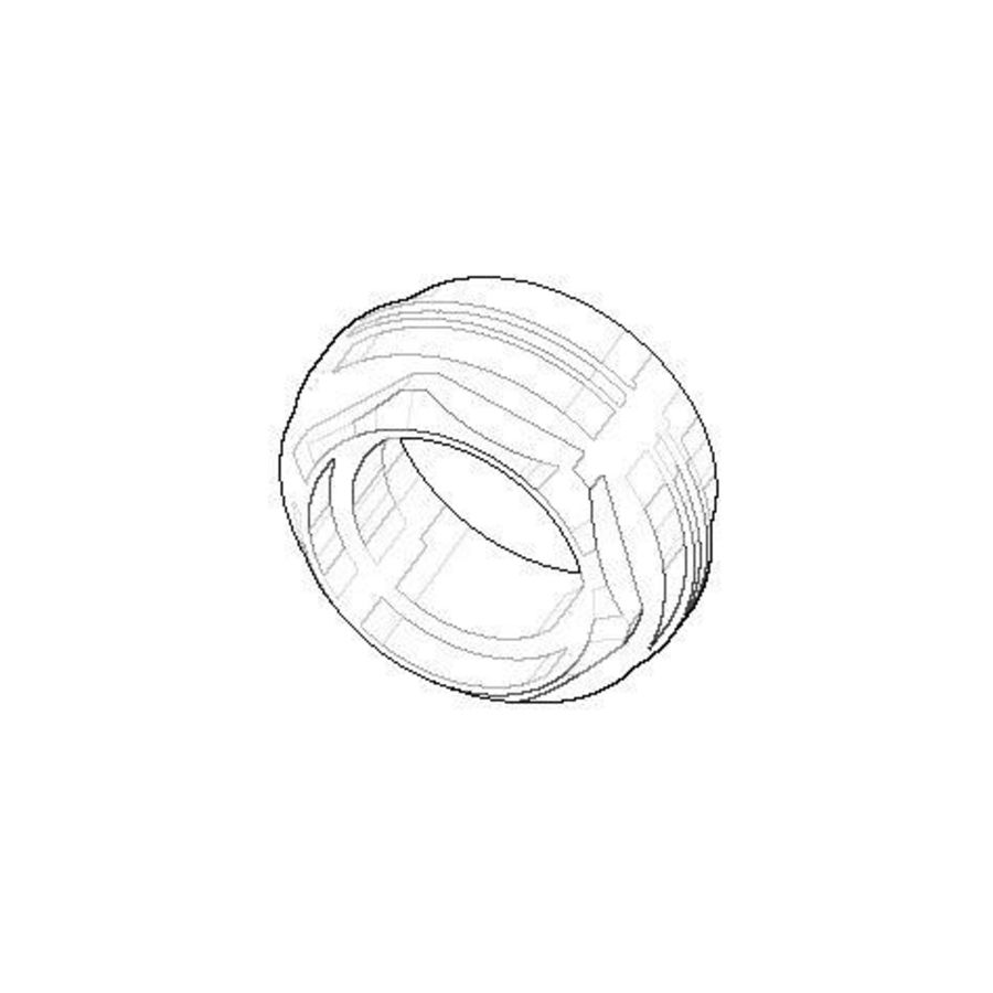 Aansluiting 47x23mm chr