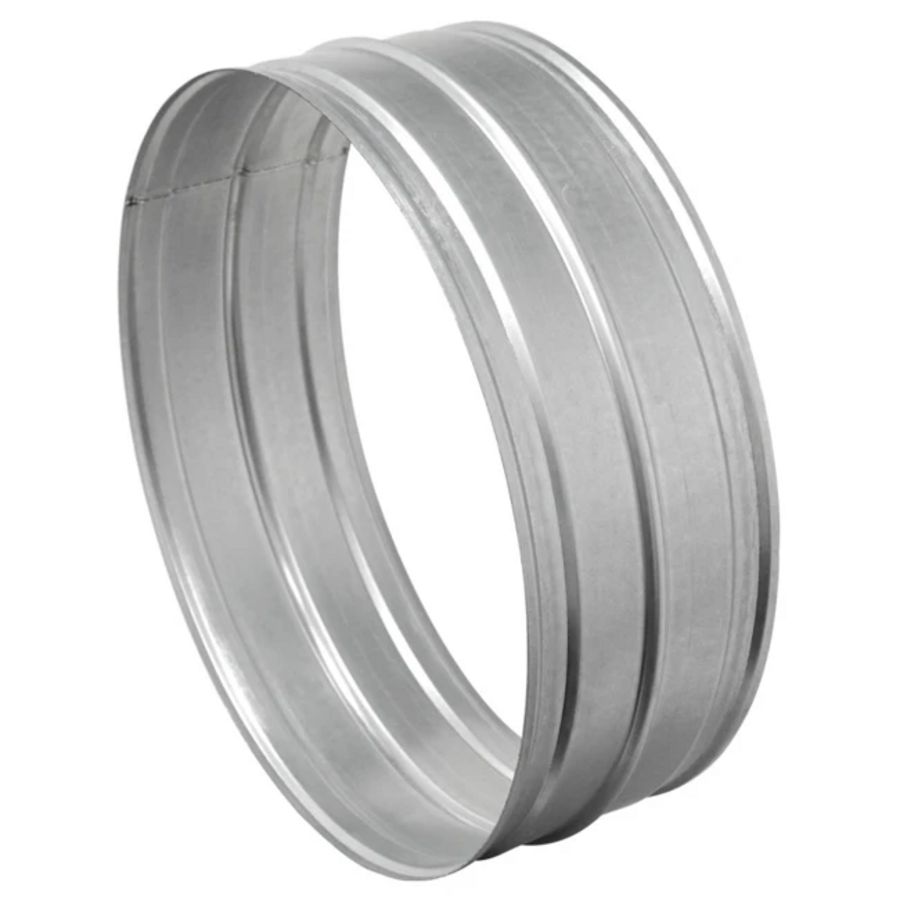 Spiro verbindingstuk voor buis 80mm (sendz. verzinkt)