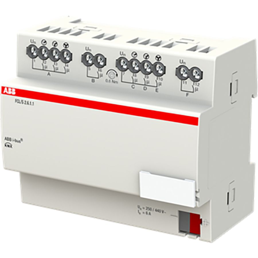 Ventilatoraktor KNX 2-voudig 6 A DIN-rail (FCL/S 2.6.1.1)