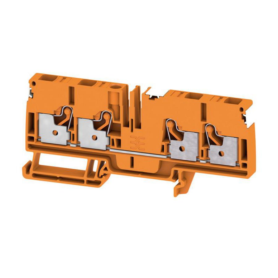 Doorvoerklem oranje 6mm2 41 A 800 V 2881520000 VVE=50