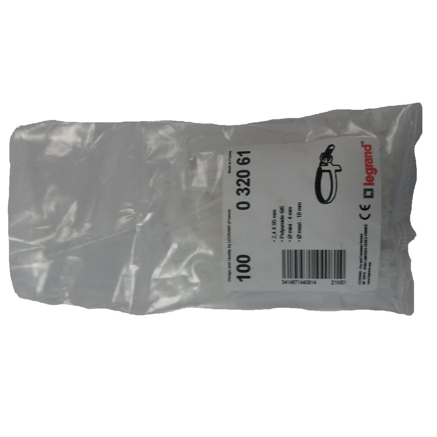 Bundelband transparant L95 B2.4 Colring VVE=100