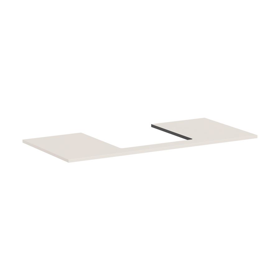 Console Xilesa E 1180/550 met uitsparing midden gesl. opzetwastafel SMB
