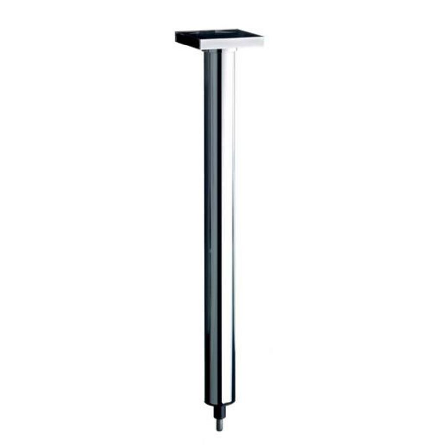 System2 plafondsteun voor douchegordijnstang 1225mm chroom