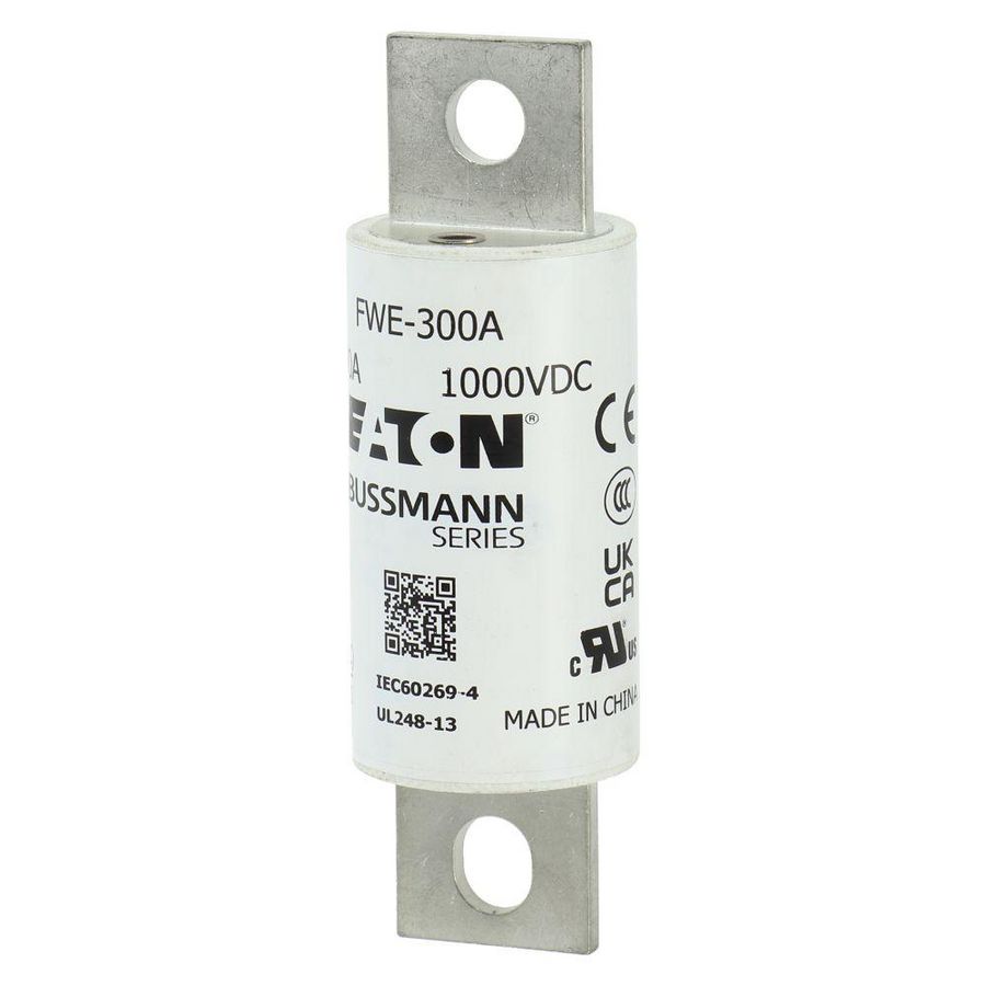 Zekering HRC 1000Vdc IEC/UL 300A aR 40mm Round f