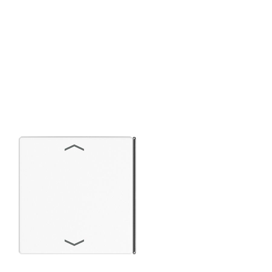 Tastafdekking 4-voudig pijl LS alpinwit KNX