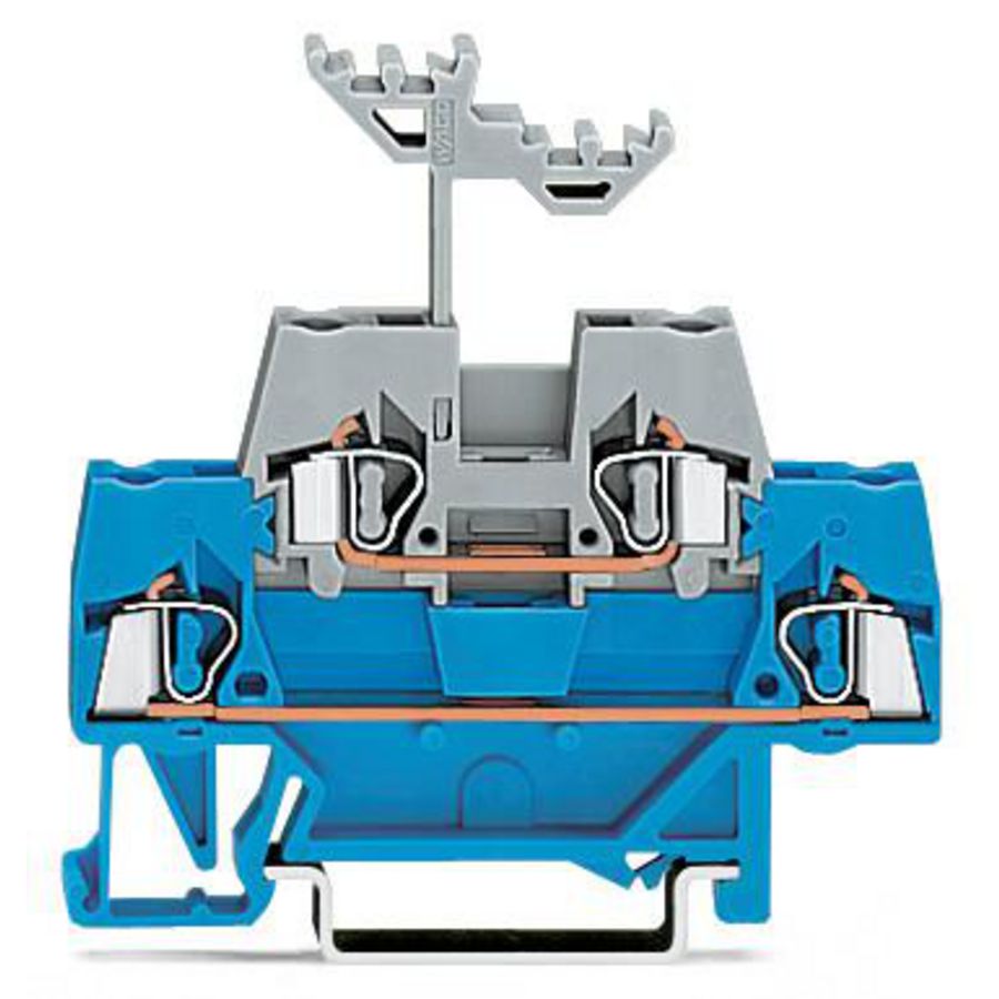 2-etageklem Rijg-/rijgklem rail 35x15+35x7,5 280-523 VVE=50