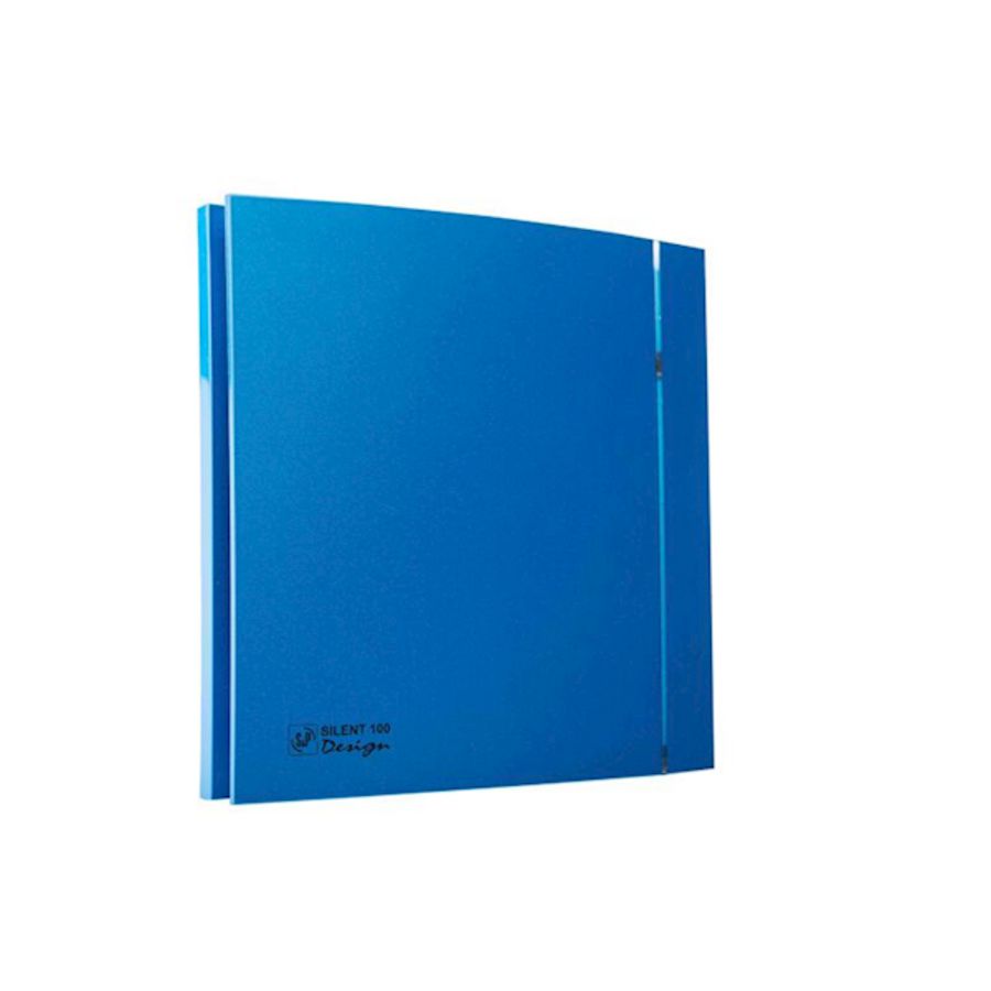 Badkamerventilator SILENT-100CZ blauw DESIGN-4C zonder timer