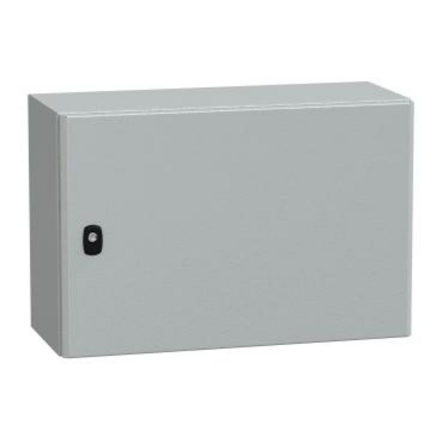 Kast Volle deur Montageplaat 400x600x250mm IP66 Spacial S3D