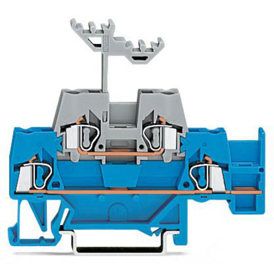 2-etageklem Rijg-/rijgklem+extra dwarsbrug bl 280-524 VVE=50