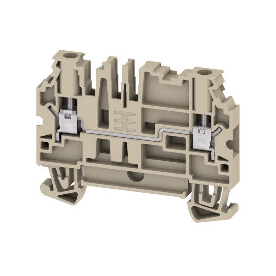 Doorvoerklem d.beige 4mm2 32 A 2892650000 VVE=50