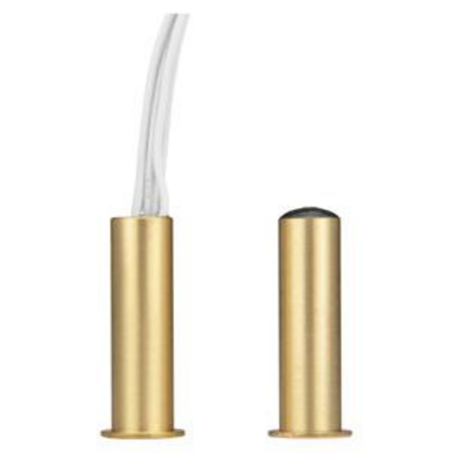 RETRACTABLE MAGNETIC CONTACT-BRASS-WIRELESS BURGLAR ALARM