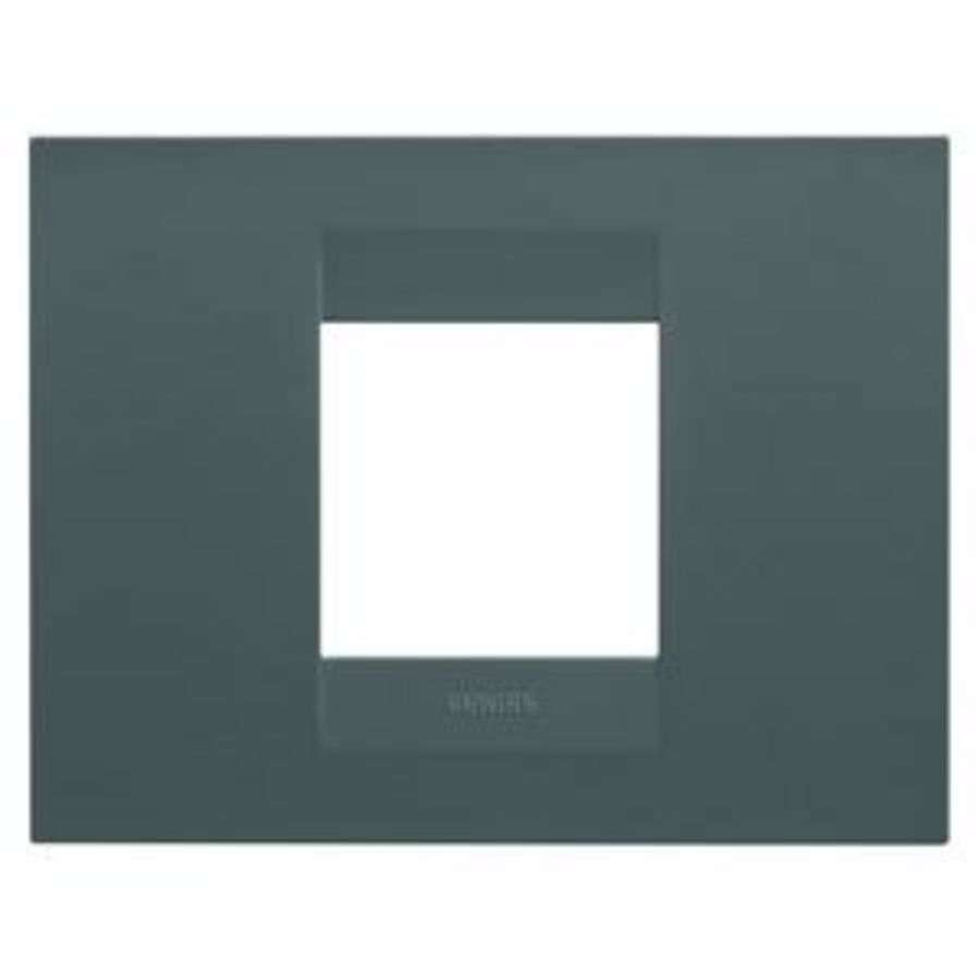 GEO PLAAT-VAN GELAKT TECHNOPOLYMEER-2 MODULE-GROENBLAU