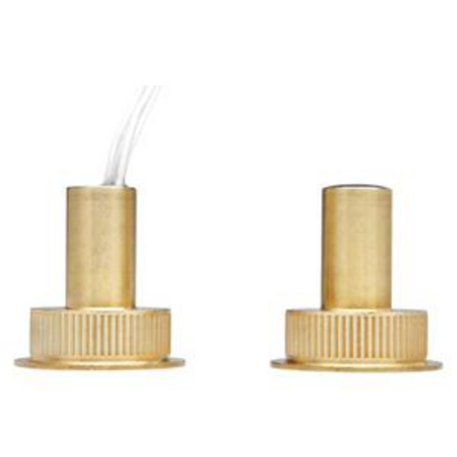 POWER MAGNETIC CONTACT-BRASS-WIRELESS BURGLAR ALARM VVE=5