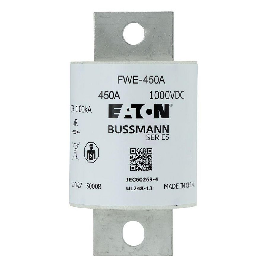 Zekering HRC 1000Vdc IEC/UL 450A aR 60mm Round f