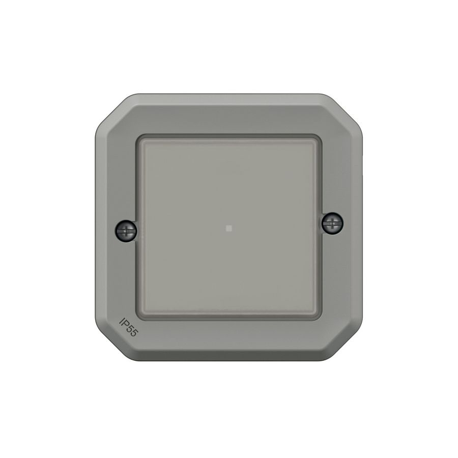 Schakelaar/dimmer 3-draads grijs WN Plexo