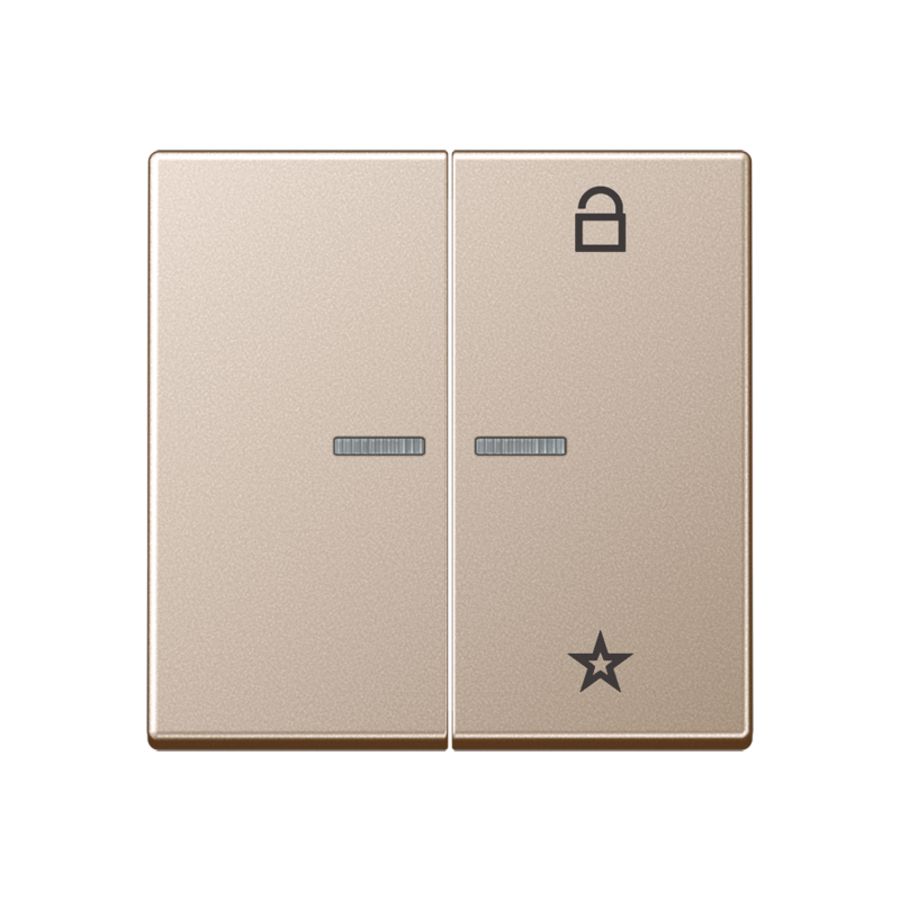 Tastafdekking A500 champagne eNet