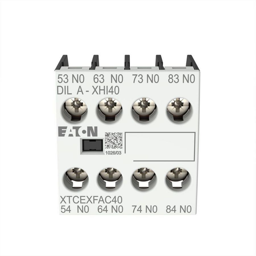 Hulpcontactblok DILA-XHI40 hulpcontact 4m 0v VVE=5