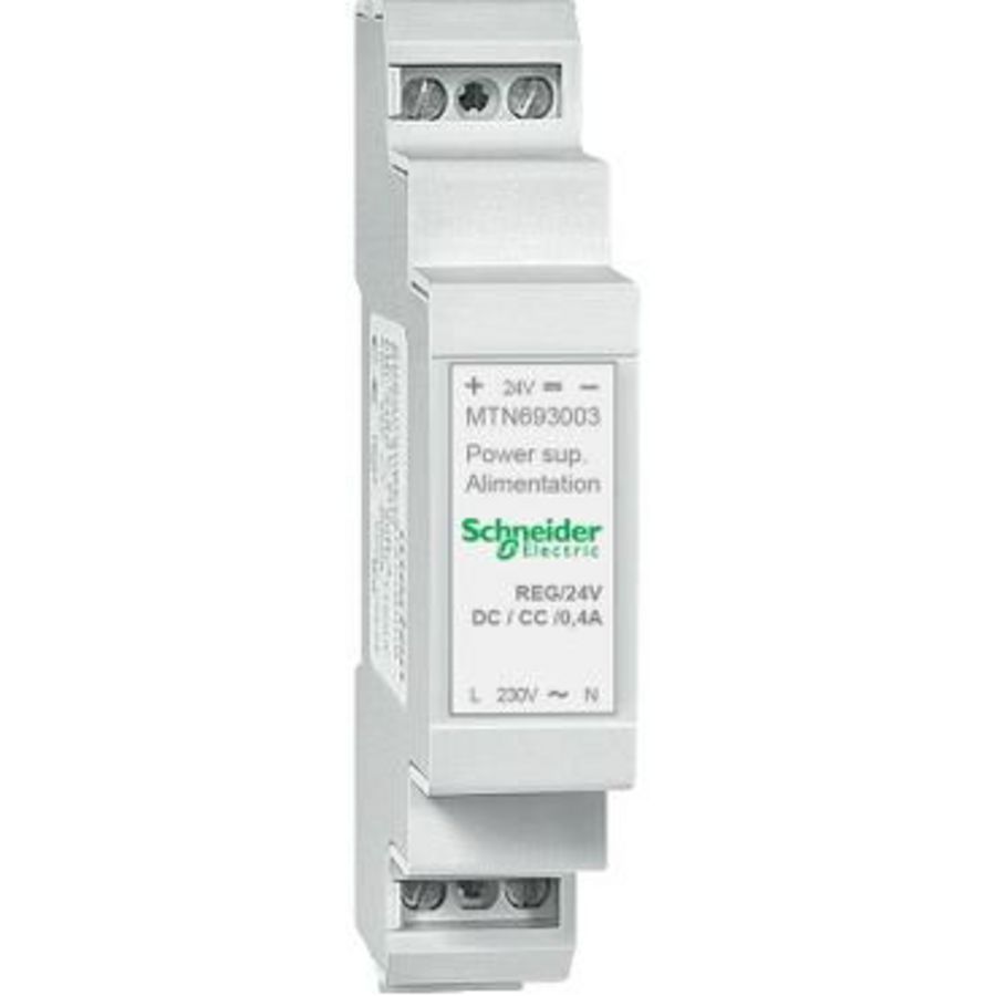 Voeding REG 24V DC/0,4 A Lichtgrijs KNX