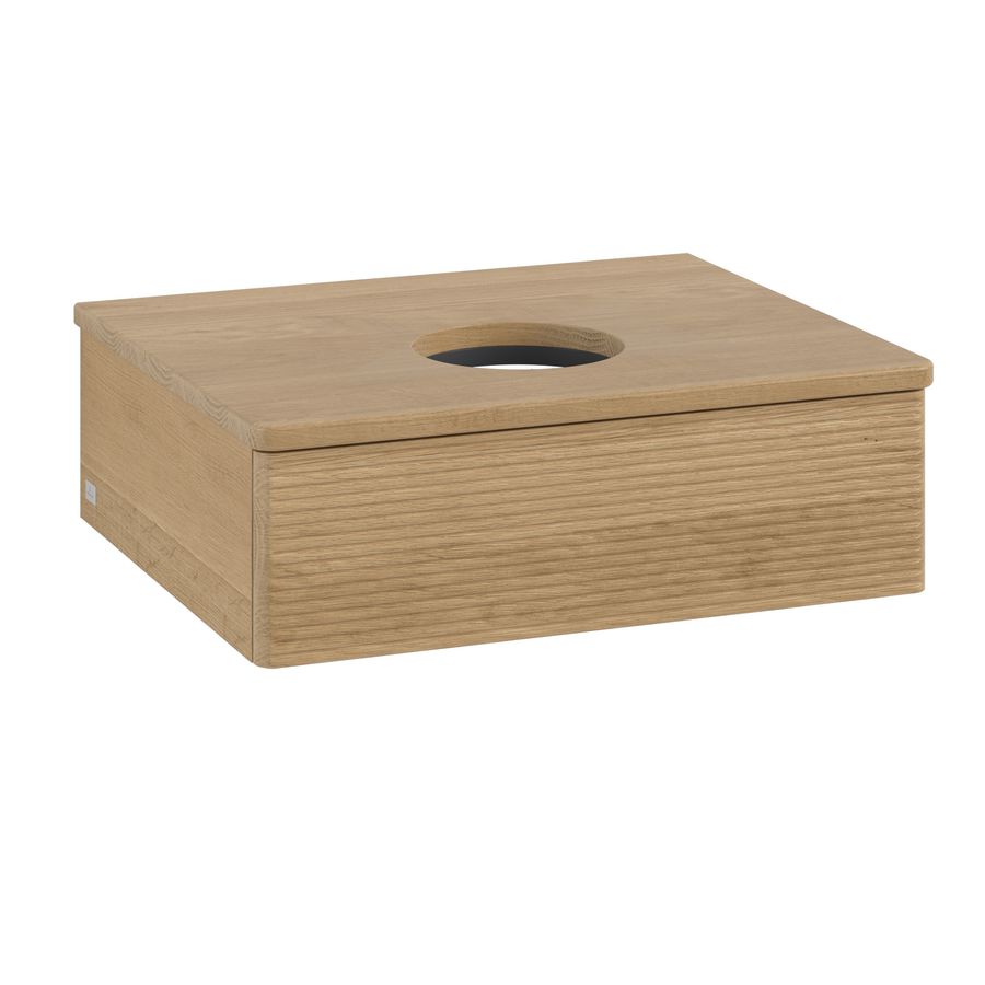 Wastafelonderkast Antao 600x190x500mm Honey Oak L07111HN