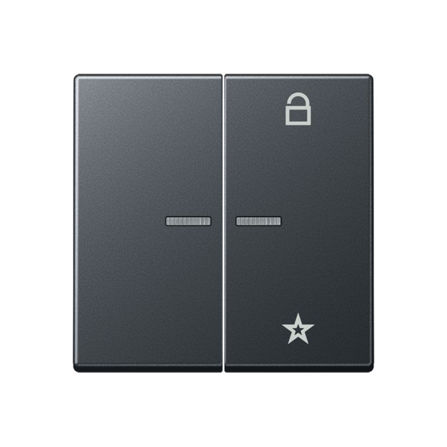 Tastafdekking A500 slagv.antraciet eNet