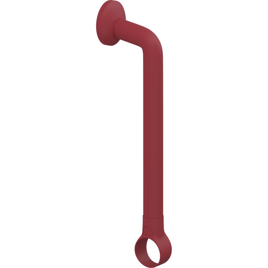 Buisstuk wandrozet en strop 365mm rood