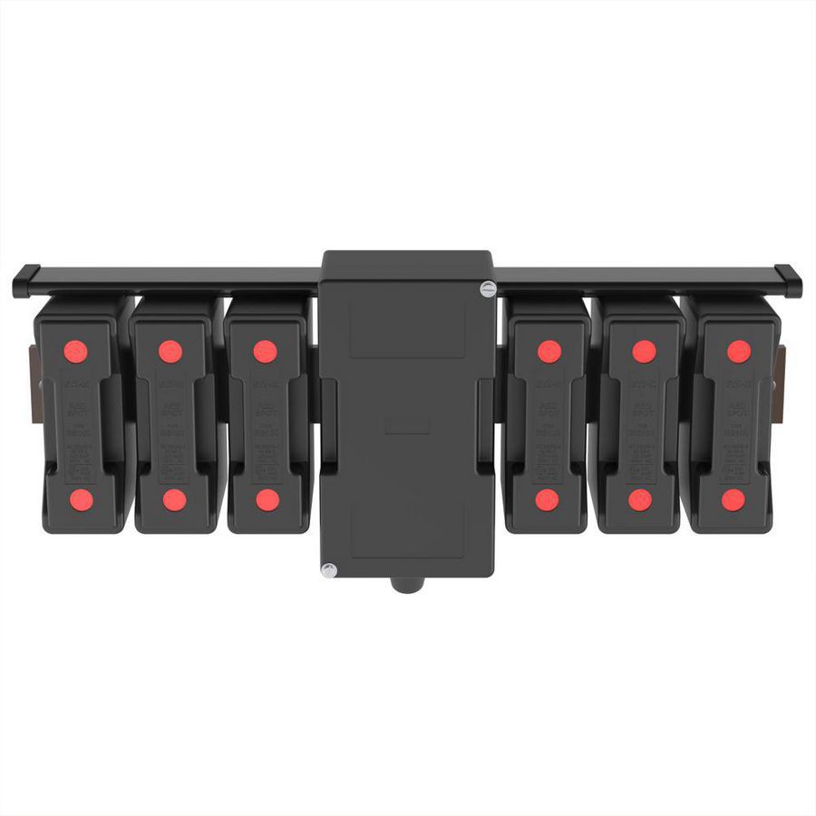 Zekering-bank laagspanning 100 A AC 660 V BS 6 way