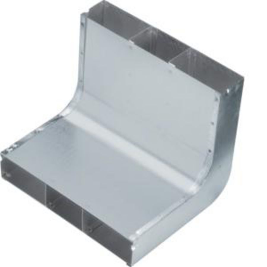 Stijgstuk 3-compartimenten voor UK 240x48mm staal