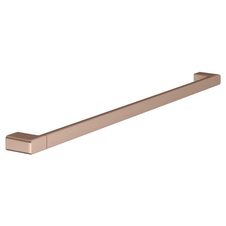 Badlakenhouder 800mm rood goud geborsteld 12701290800