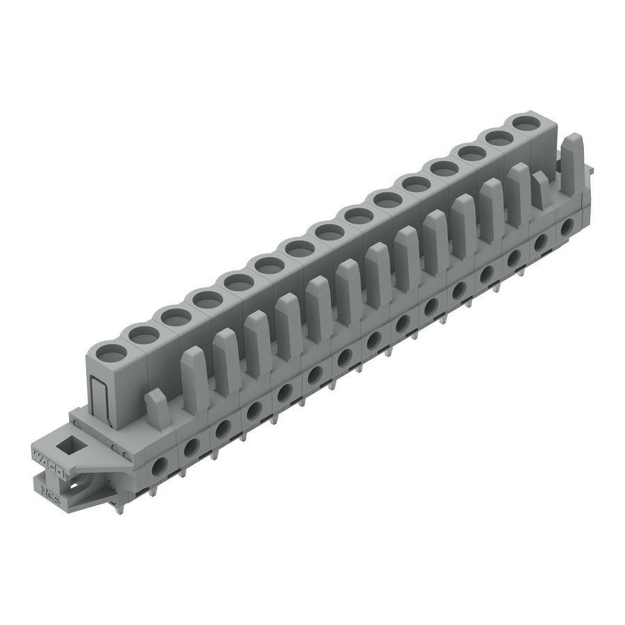 THT FE steker RE raster 5mm grijs 232-145/031-000 VVE=25