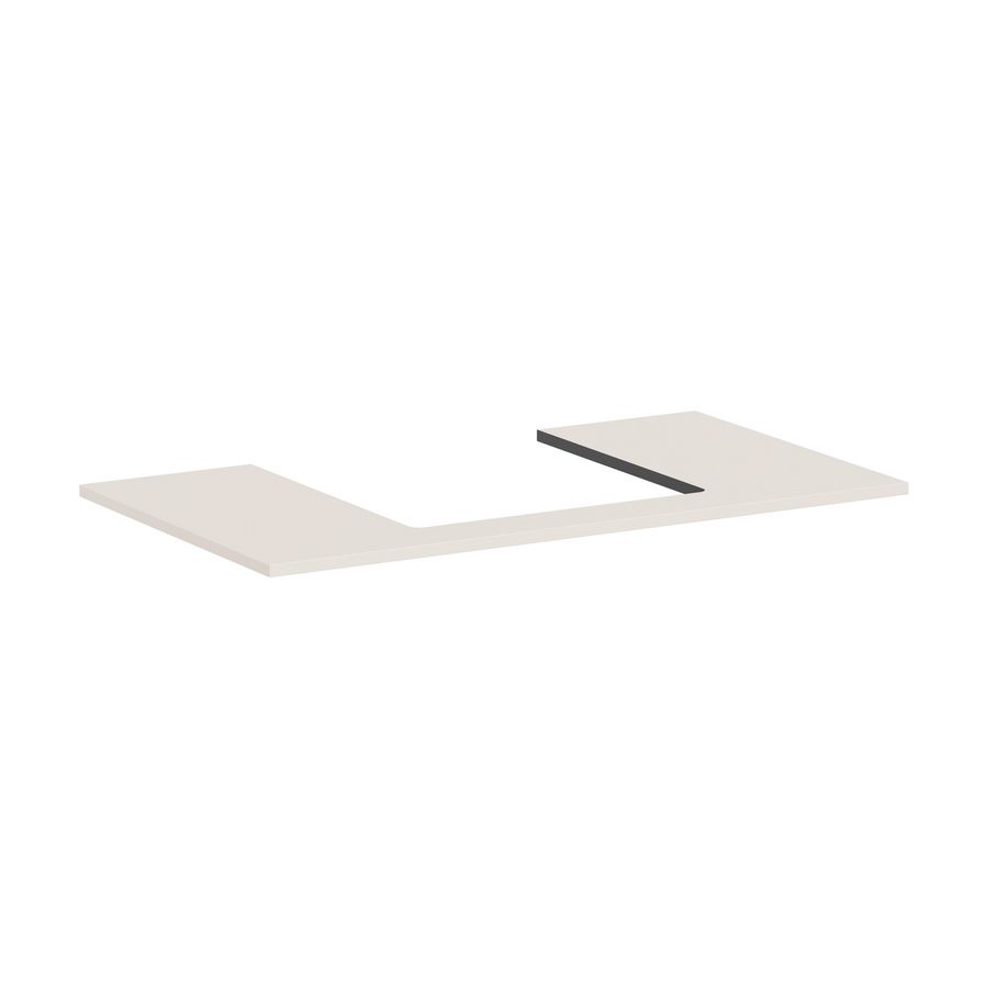 Console Xilesa E 980/550 met uitsparing midden gesl. opzetwastafel SMB