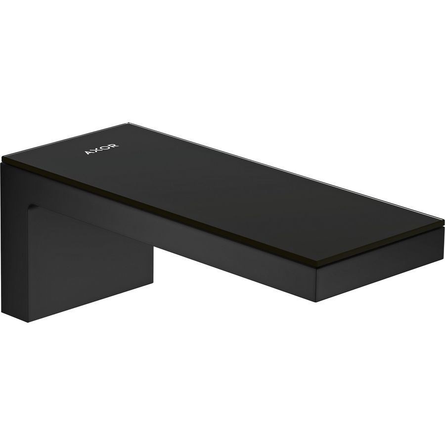 AXOR MyEdition baduitloop mat zwart/zwart glas