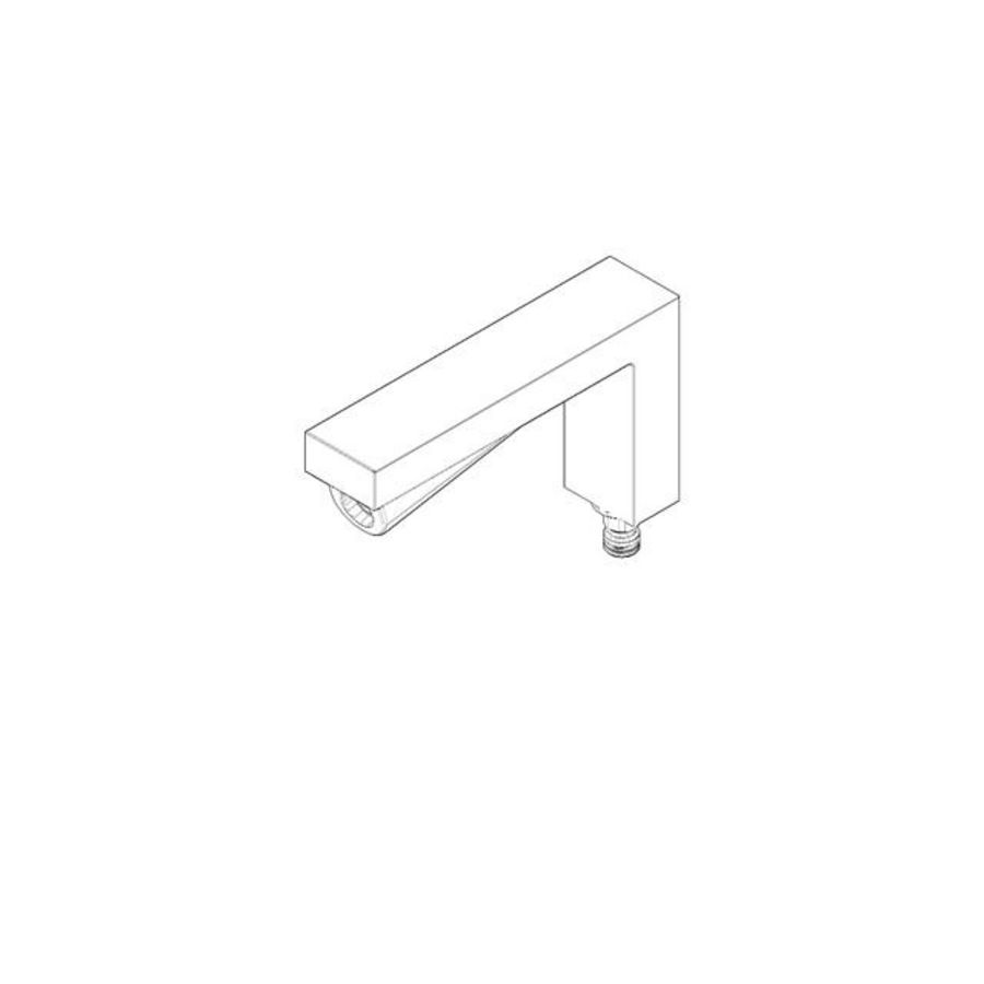 Uitloop 157x91x36mm chr