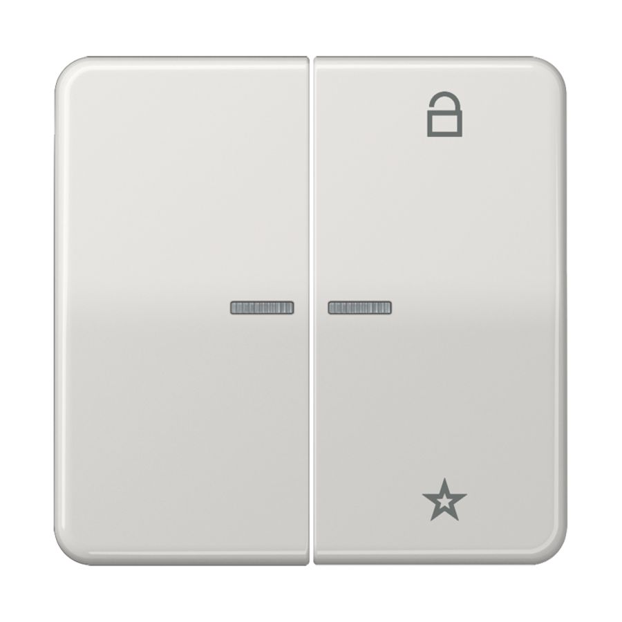 Tastafdekking CD500 licht grijs eNet