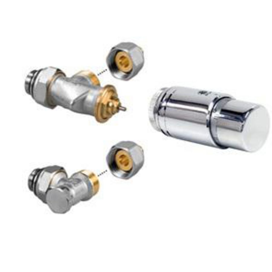 Aansluitset 25 type 6 wand 2p ac vpe/alu Ø14/2