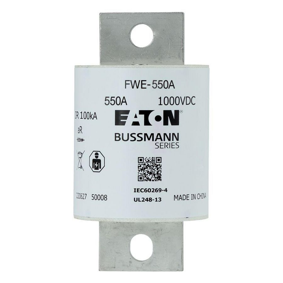 Zekering HRC 1000Vdc IEC/UL 550A aR 60mm Round f