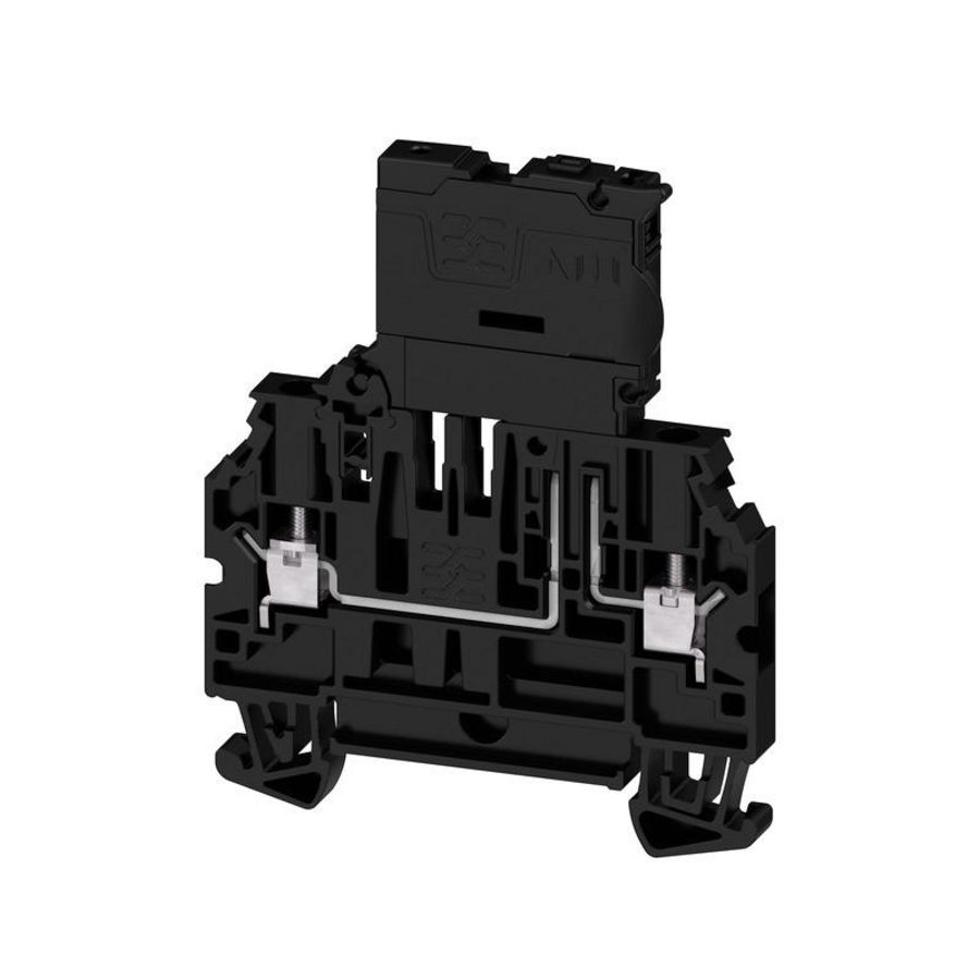 Zekeringsklem zwart 4mm2 6.3 A 500 V 2892920000 VVE=50