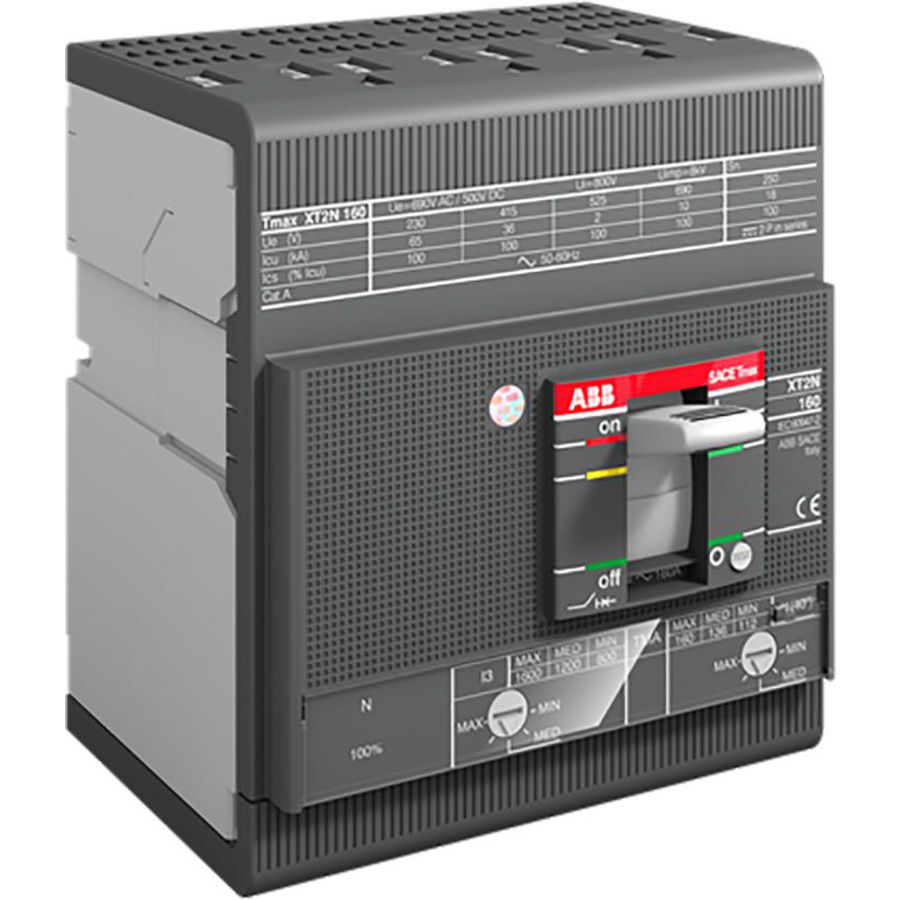 Vermogensschakelaar XT1N 125 TMF 30-500 4p F F UL/CSA