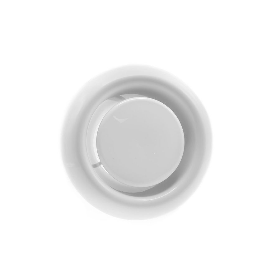 DVLF kunststof afvoerventiel Ø100mm wit