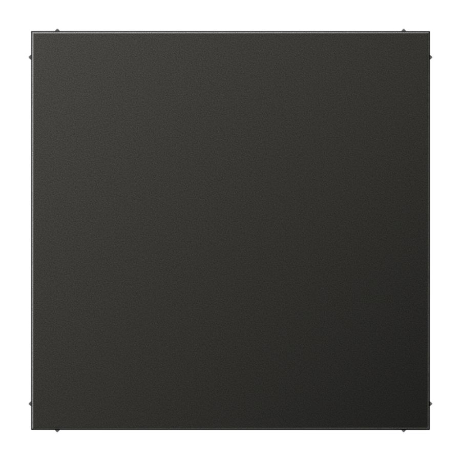 Afdekking antraciet blind LS