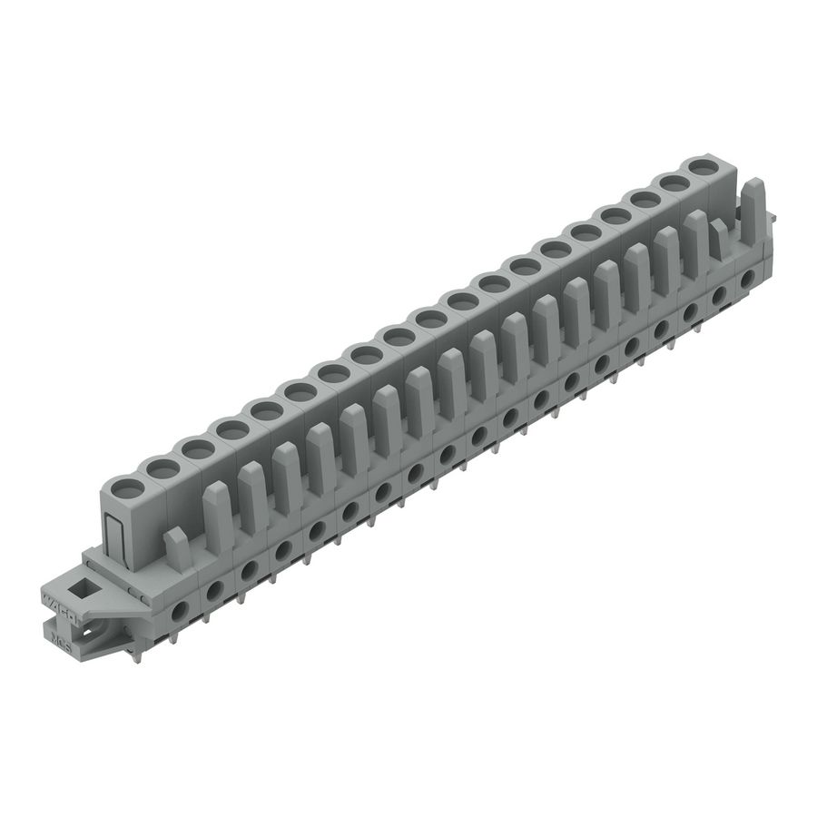 THT FE steker RE raster 5mm grijs 232-149/031-000 VVE=10