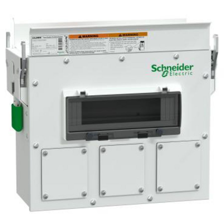Aftakunit, I-Line Track, type 2, leeg voor 3X16 of 32A stopc