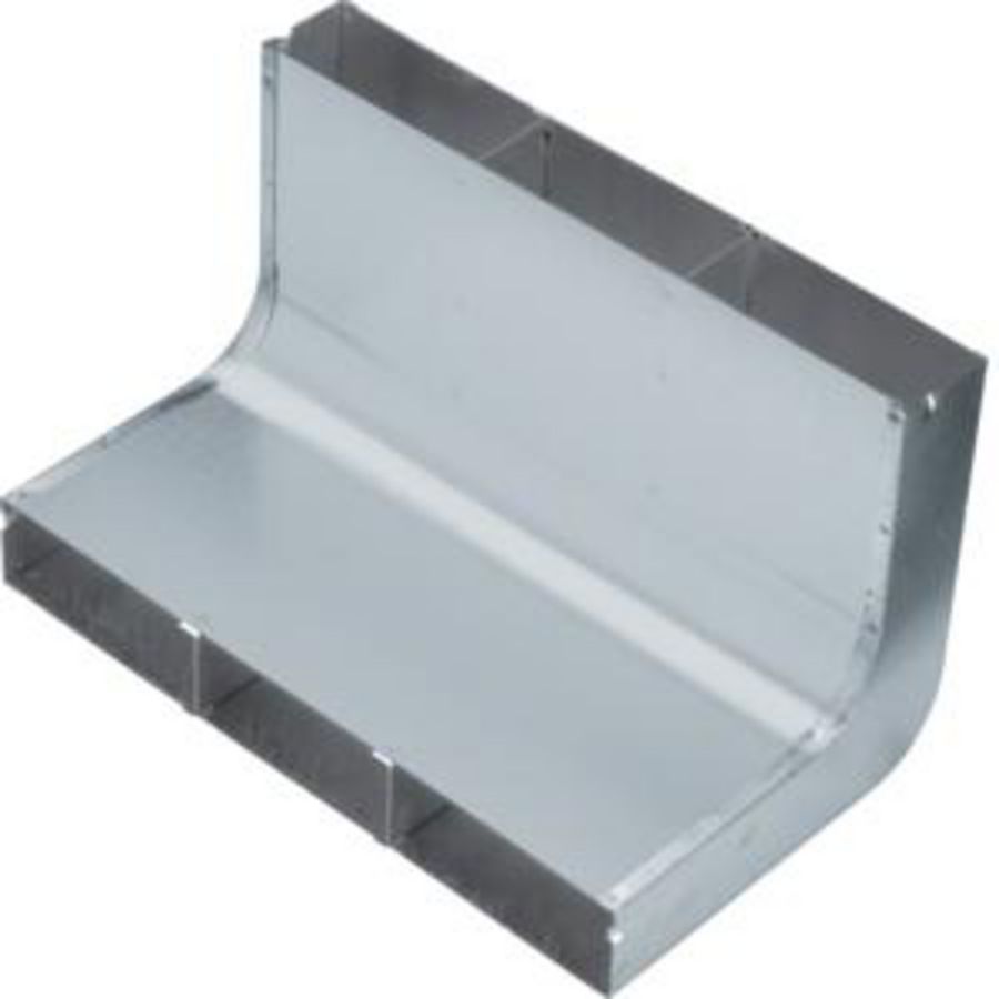 Stijgstuk 3-compartimenten voor UK 340x48mm staal