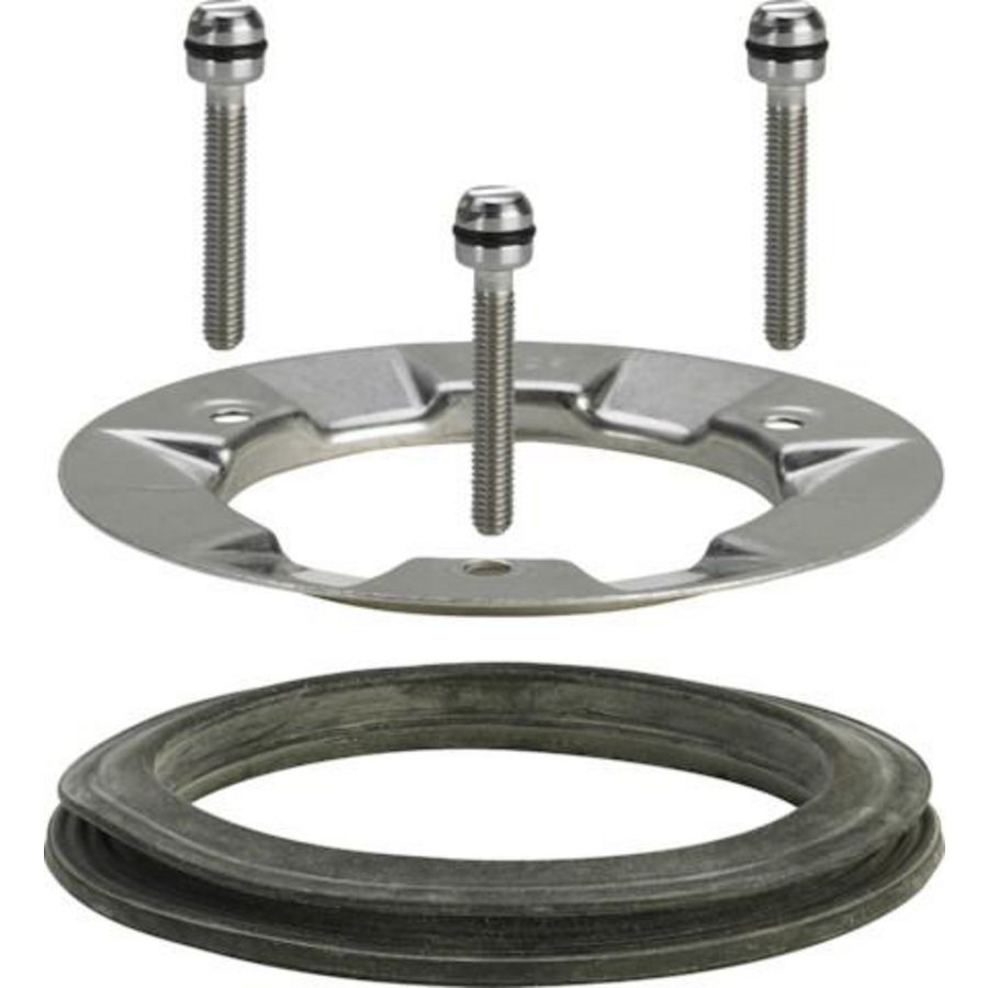Tempoplex onderdelenset 90mm RVS flens / rubber dichting
