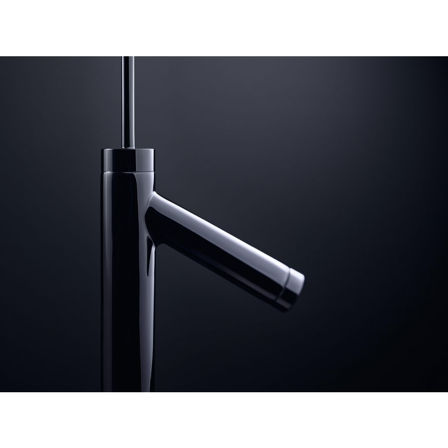Axor Starck 1-hendel wastafelkraan chroom vaste uitloop 112mm incl. waste