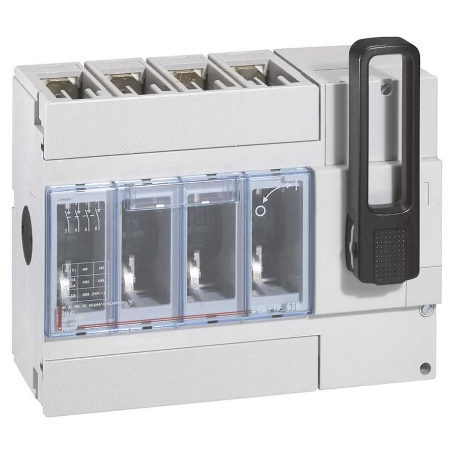 Lastscheider DPX-IS630 front 4-polig 400A DPX-IS