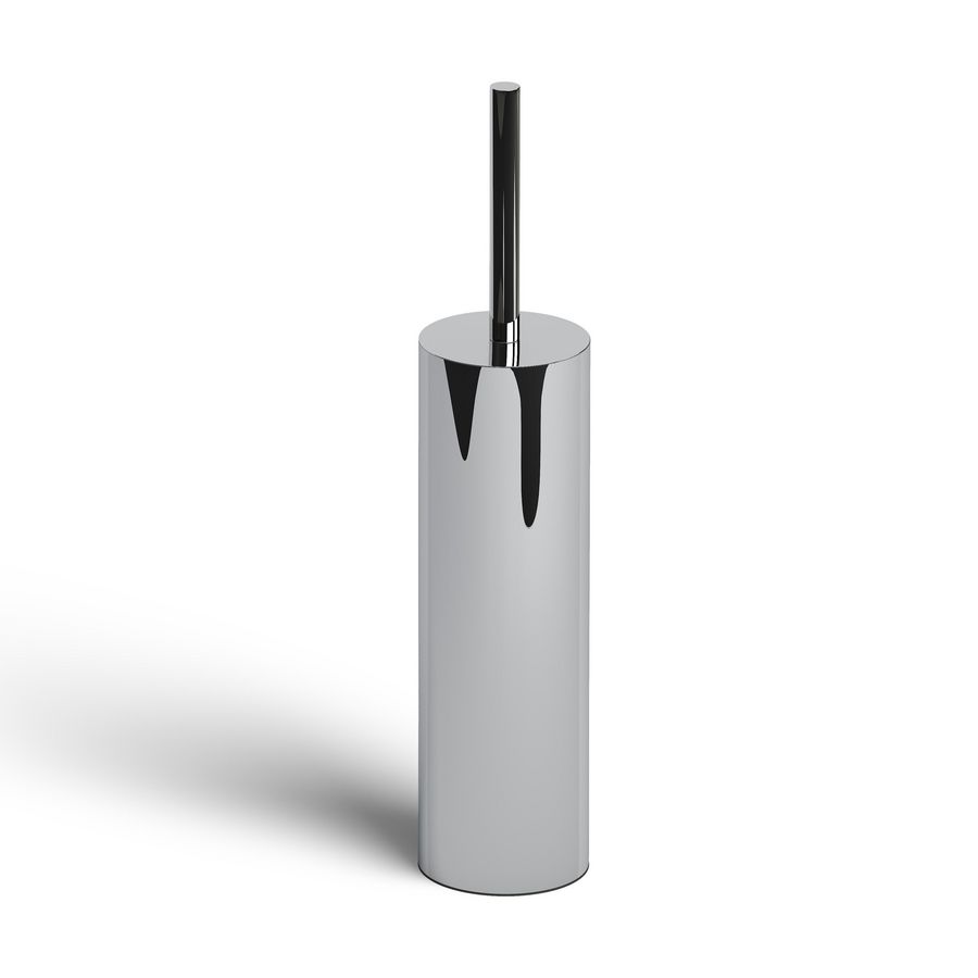 Sjokker toiletborstelgarnituur, staand model, chroom