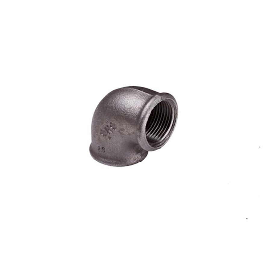 Knie malleabel nr.90 verzinkt 1.1/4"x1/2"bn.