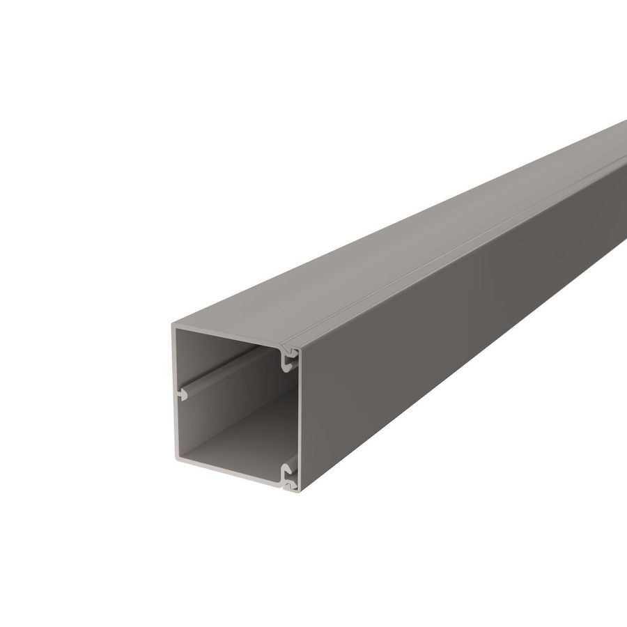 Lengte a 2m. wand- en plafondkanaal WDK60060 60x60mm steengrijs RAL7030