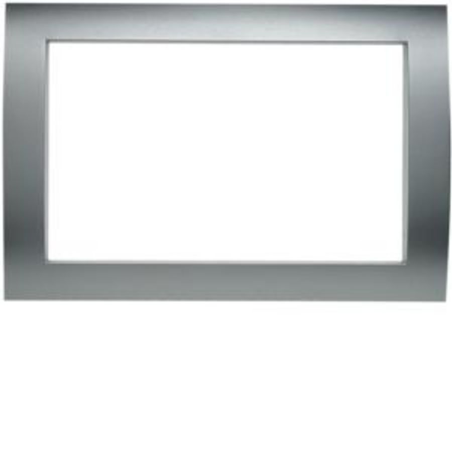 Afdekraam voor MT 701 plus roestvrij edelstaal gelakt KNX