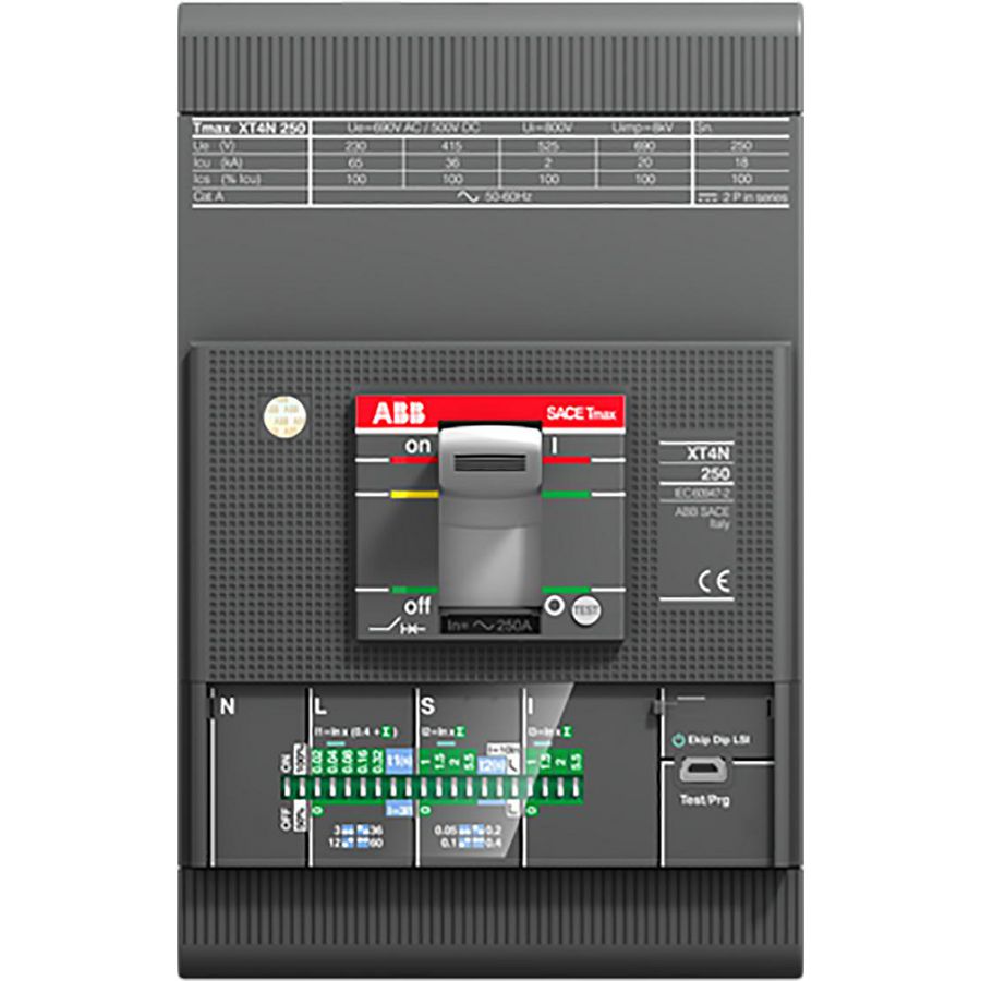 Vermogensschakelaar XT4H 160 Ekip Dip LIG In=40A 3P